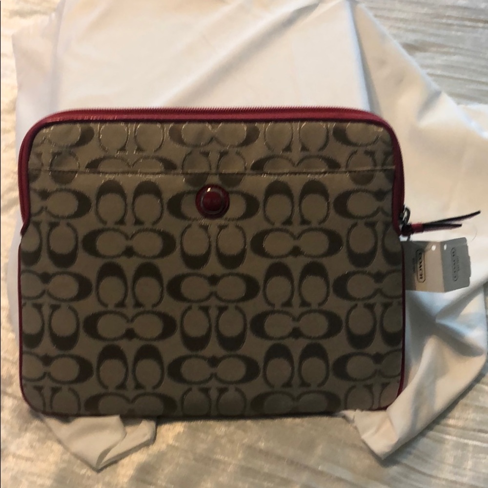 Coach computer bag